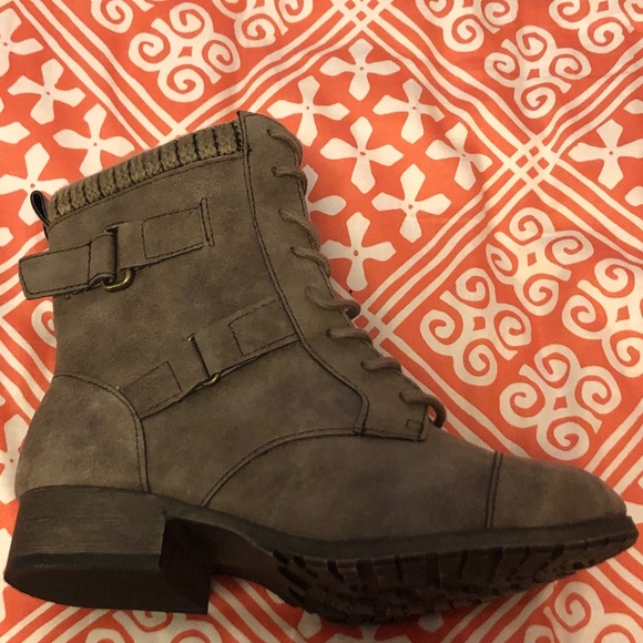 pop Shoes - Pop Cooper Boots Grey Size 6.5
